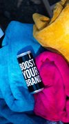 Energidrikke med eget trykk fra BL Gaver & Profilering AS Boost Your Brand 