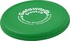 Frisbee-av-resirkulert-plast-med-trykk-av-logo-gronn