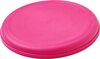 Frisbee-av-resirkulert-plast-med-trykk-av-logo-rosa