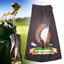 Golfhåndkle med fullfargetrykk