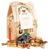 Julehuset fylt med 500 g sjokolade