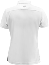 Kelowna Poloskjorte for damer Cutter & Buck hvit rygg