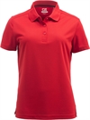 Kelowna Poloskjorte for damer Cutter & Buck rød