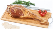 Lammelår med skjærebrett