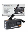 Nødradio Nytech med DAB+ og FM lommelykt og powerbank