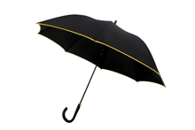 Paraply Irvine sort gul