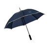 Paraply-med-refleks-og-trykk-av-logo-bla-paraply