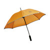 Paraply-med-refleks-og-trykk-av-logo-orange-paraply