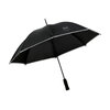 Paraply-med-refleks-og-trykk-av-logo-sort-paraply