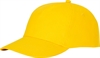 Profilcap med trykk av logo gul