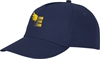 Profilcap med trykk av logo marine