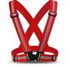 Rod-justerbar-reflekssele-med-trykk-av-logo