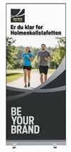 Rollup Basic klar for Holmenkollstafetten