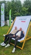 Solstol XXL med trykk av egen logo