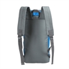 Sport backpack lys blå rygg