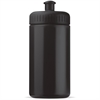 Sportsflaske Basic 500 ml vannflaske med trykk av logo billig 98795 sort farge