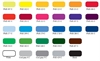 Standard farger for sammenleggbart handlenett