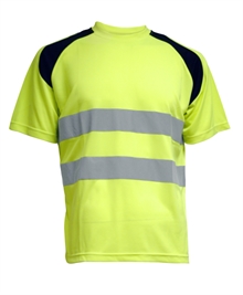T-skjorte Karlstad_630_Safety_gul