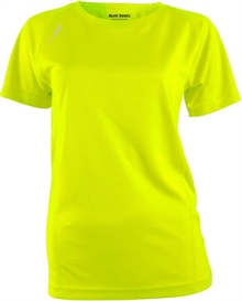 T-skjorte for løping damemodell Swan billig neongul