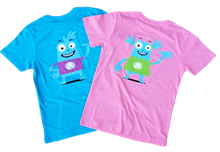 T-skjorter for barn med trykk Aftenposten Jr