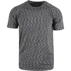 T-skjorter for løping med trykk av logo Nyxx No1 sortmelert
