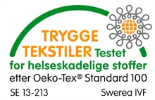 Trygg tekstil logo