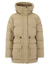Urban-Down-Puffer-dunjakke-fra-Craft-med-brodert-logo-damejakke-beige-med-logo