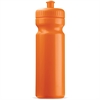 Vannflaske 750 ml med trykk av logo oransj