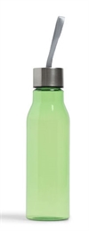 Vannflaske i hardplast Tritan logoflaske lys grønn
